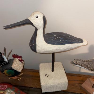 Wooden Bird on a Stand - Lot 61