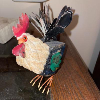 Metail Chicken Rooster - Lot 62