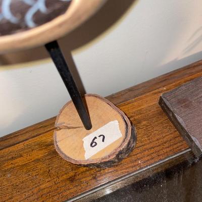 Wooden Bird on a Stand - Lot 67