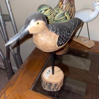 Wooden Bird on a Stand - Lot 67