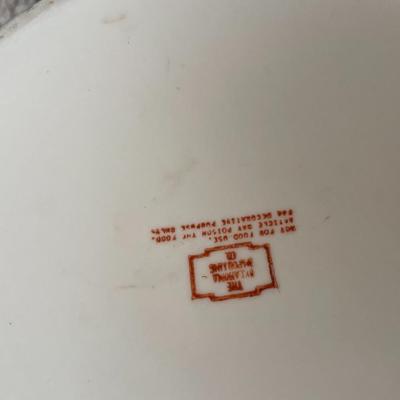 Oklahoma Importing Company Sun with Face Dish with Lid - Lot 100