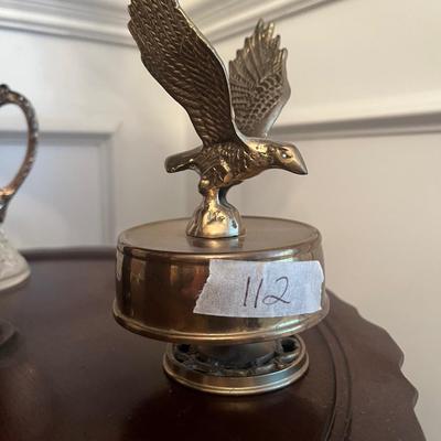 Brass Eagle Music Box - Lot 112