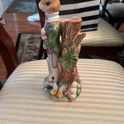 Fitz and Floyd Standing Bunny Candlestick - Lot 125