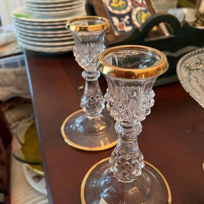 Pair of Candlesticks - Lot 131