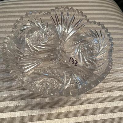 Divided Sawtooth Dish -Lot 133