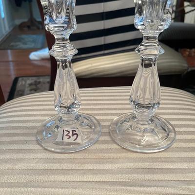 Pair of Candlesticks - Lot 135