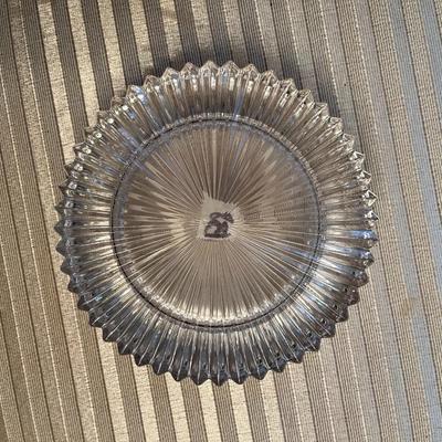 Glass Platter - Lot 138
