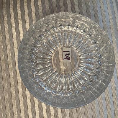 Glass Platter - Lot 139
