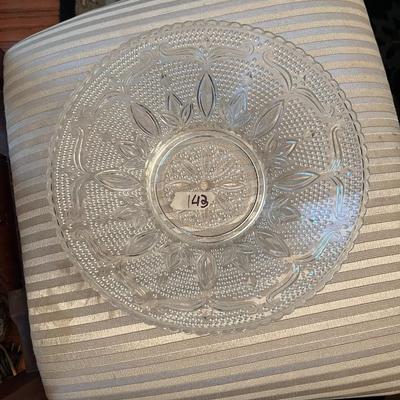 Vintage Glass Bowl - Lot 143