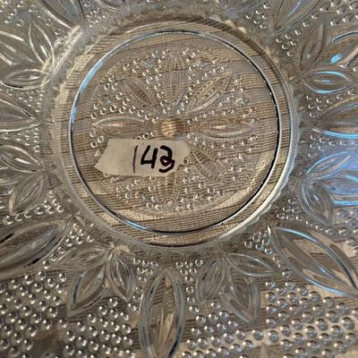 Vintage Glass Bowl - Lot 143