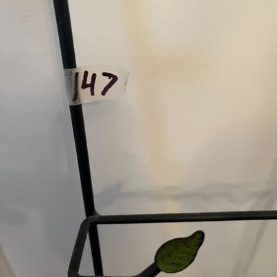 Metal Wall Plate Hanger - Lot 147