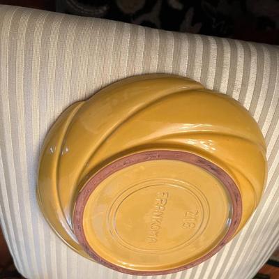 Yellow Francoma Bowl - Lot 160