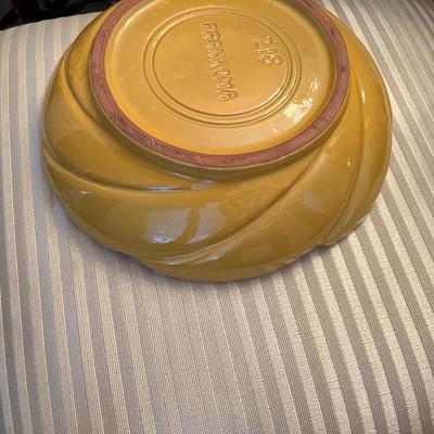Yellow Francoma Bowl - Lot 160