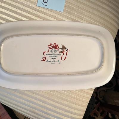 Lenox Rectangular Platter with Birds - Lot 168
