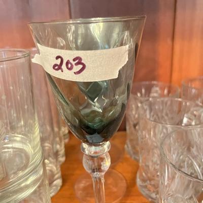 Set of 3 Glasses - Lot 203