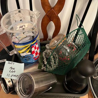Box Lot - Pitcher Green Basket Yeti Cup - Lot 227