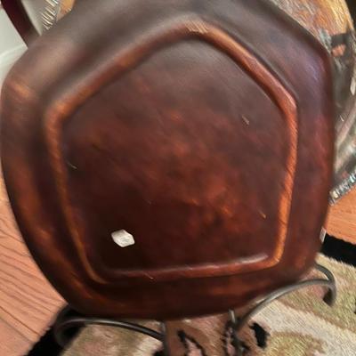 Palm Tree Plaque with Stand - Lot 233