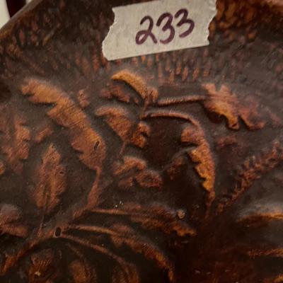 Palm Tree Plaque with Stand - Lot 233