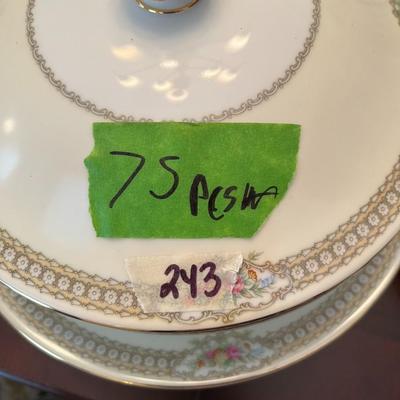 75 Pieces Noritake China - Lot 243