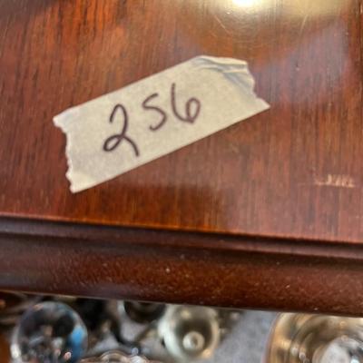 Wooden Table with Drawer - Lot 256