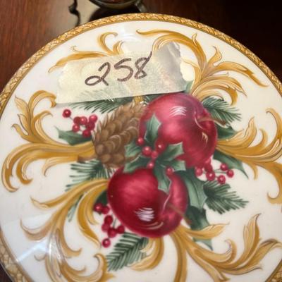 Decorative Dish with Lid - Lot 258