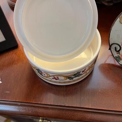 Decorative Dish with Lid - Lot 258