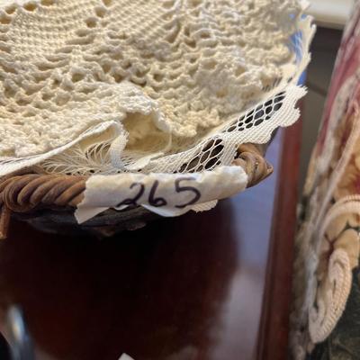 Dolies and Basket - Lot 265