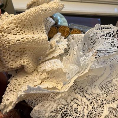 Dolies and Basket - Lot 265