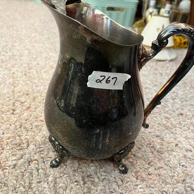 Silver Plate Pitcher - Lot 267