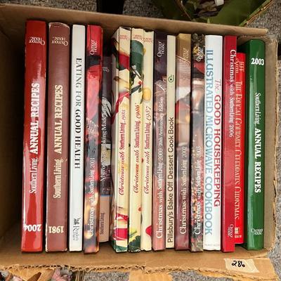 Box Lot of Cook Books - Lot 286