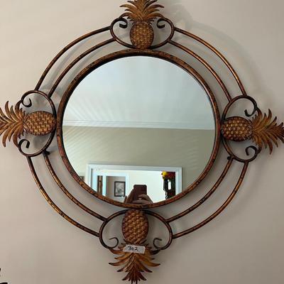 Pineapple Mirror - Lot 302
