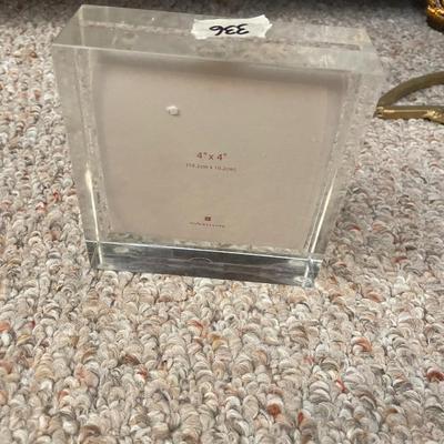 Thick Glass Frame - Lot 336