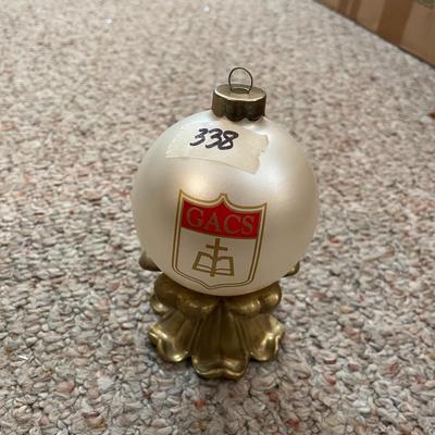 GACS Ornament with Stand - Lot 338