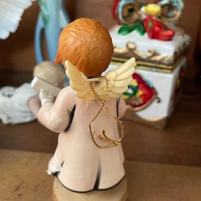 Angel with Guitar Figurine - Lot 344