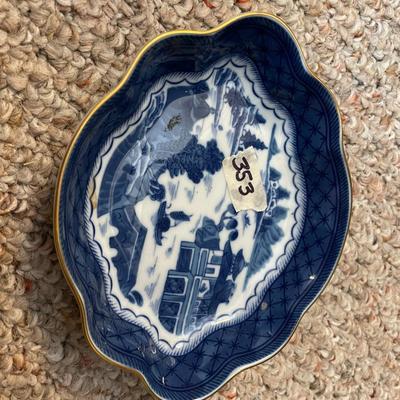 Mottahedeh Blue Bowl Portugal - Lot 353