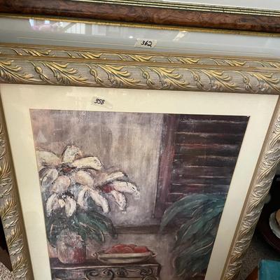 Large Framed Print - Lot 358