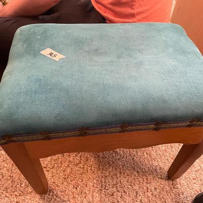 Wooden Stool - Lot 365
