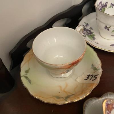 Cup and Saucer - Lot 375