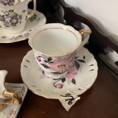 Matching Cup and Saucer - Lot 376