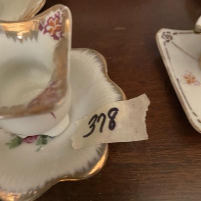 Matching Cup and Saucer - Lot 378