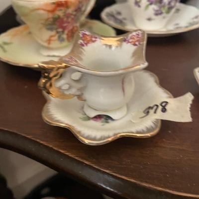 Matching Cup and Saucer - Lot 378