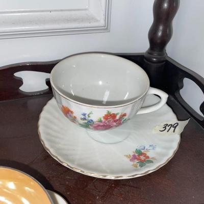 Cup and Saucer - Lot 379