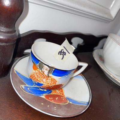 Matching Cup and Saucer - Lot 381