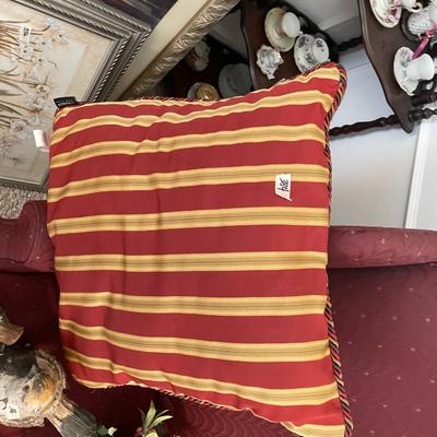 Striped Pillow - Lot 384