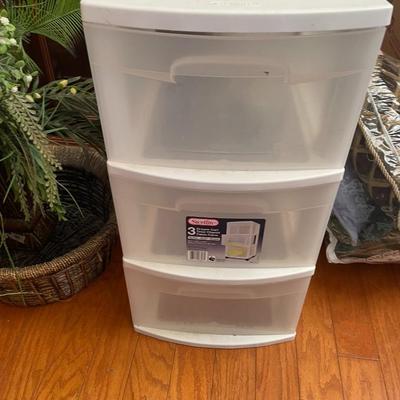 Sterilite 3 Drawer Organizer - Lot 412