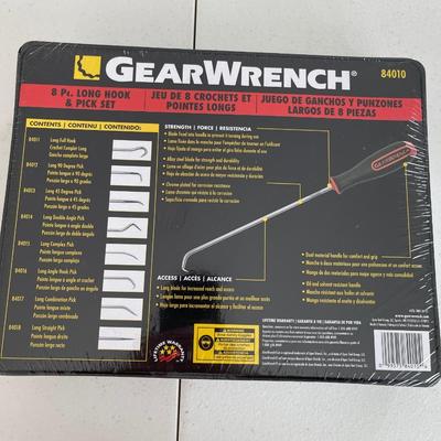 8 Piece Gear wrench hook & pick set  - NEW