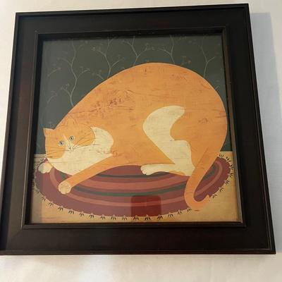 B Kilban Framed Cat Art & More (O-MG)