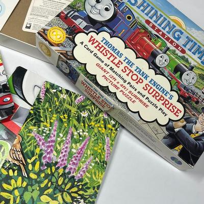 Shining Time Station Thomas the Tank Engine's Card Game Matching Puzzle