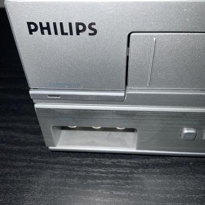 Philips 4-Head Hi-Fi Stereo VCR and DVD Player