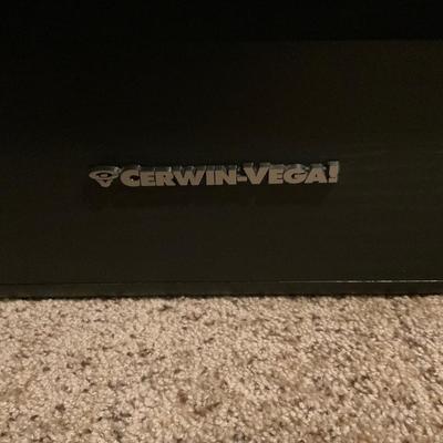 Two Cerwin-Vega E.312 Speakers. USA SPEAKERS